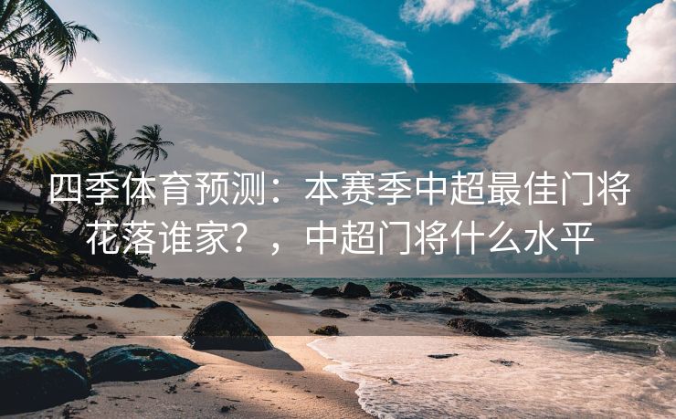四季体育预测：本赛季中超最佳门将花落谁家？，中超门将什么水平