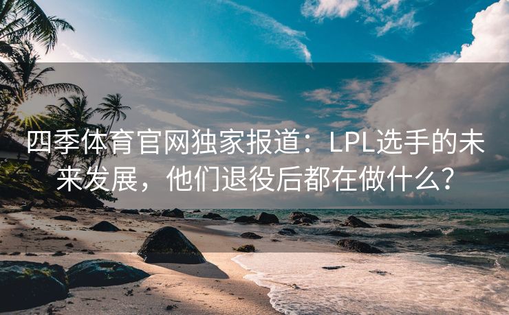 四季体育官网独家报道：LPL选手的未来发展，他们退役后都在做什么？